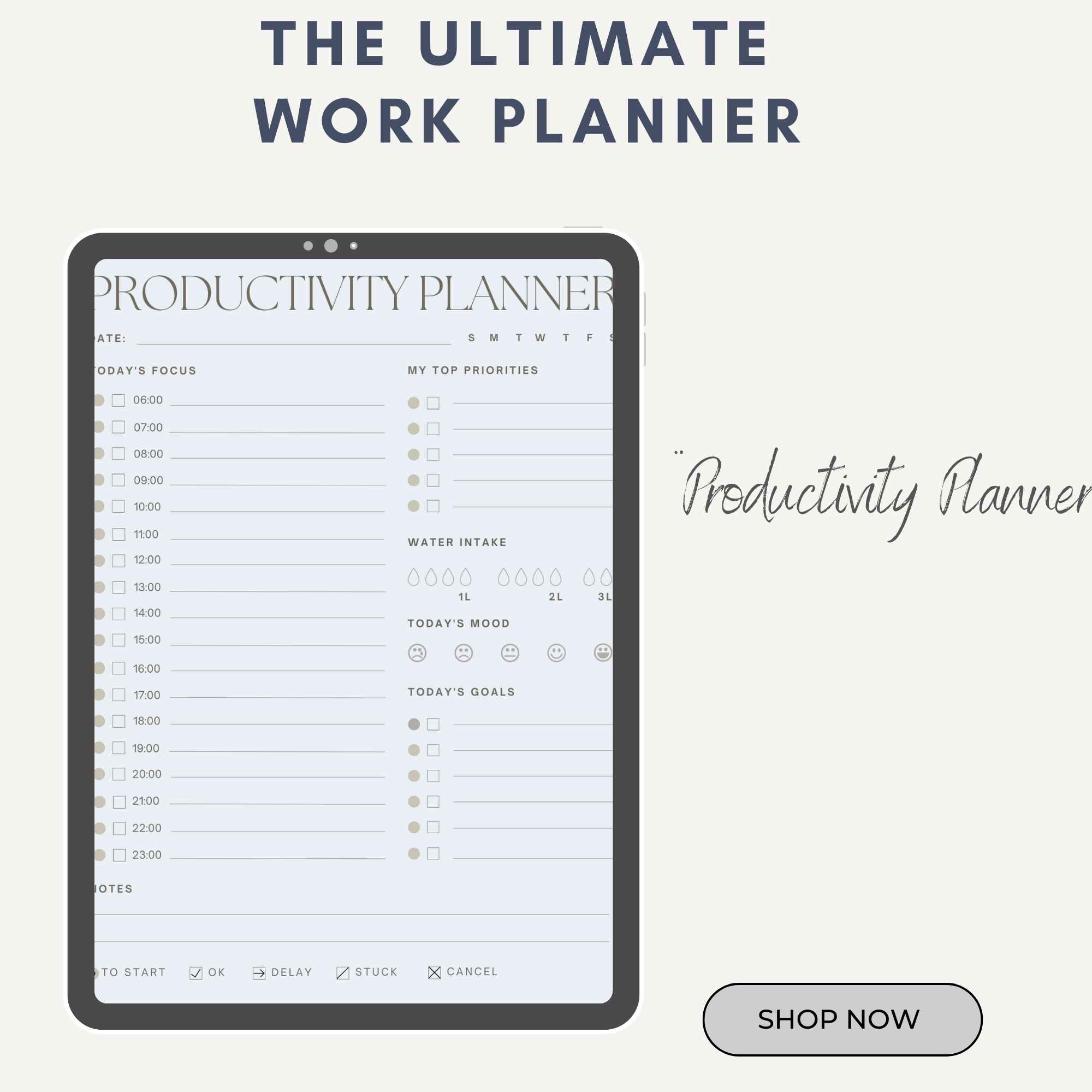 Office Tasks Planner Set Office Organizer Printables